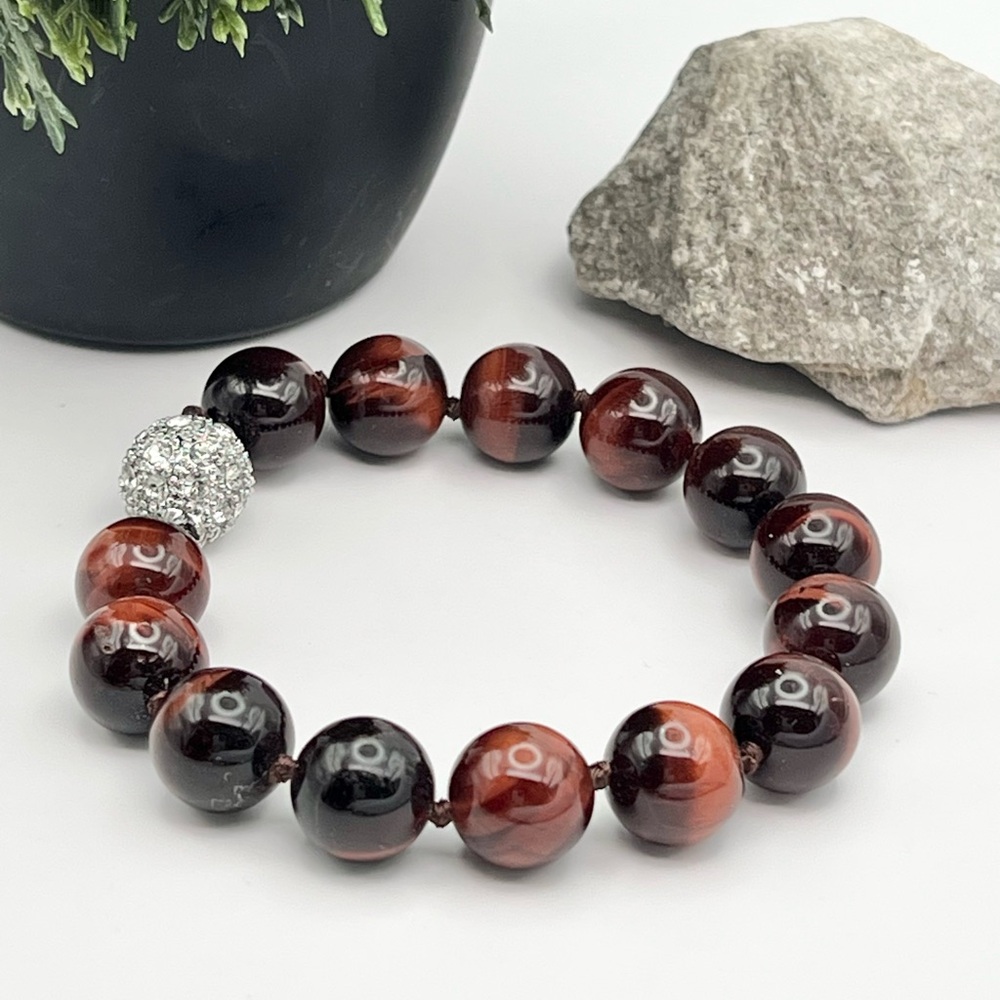 RED TIGER EYE BRACELET